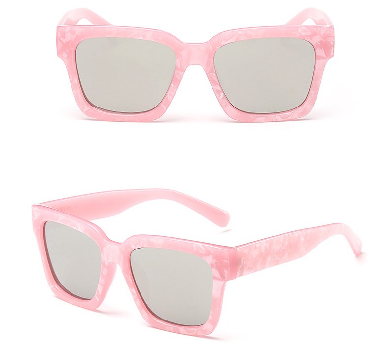 pink plastic sunglasses