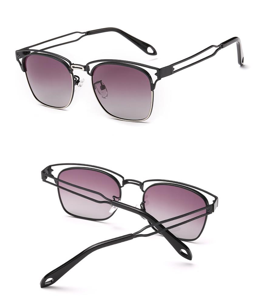 womens colorful metal sunglasses purple