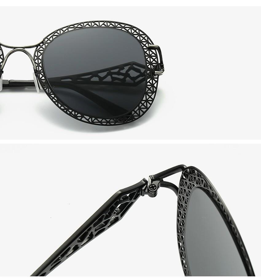 quality cutout metal sunglasses