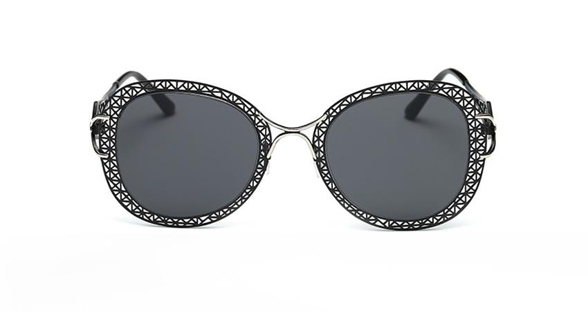 vintage cut-out metal sunglasses