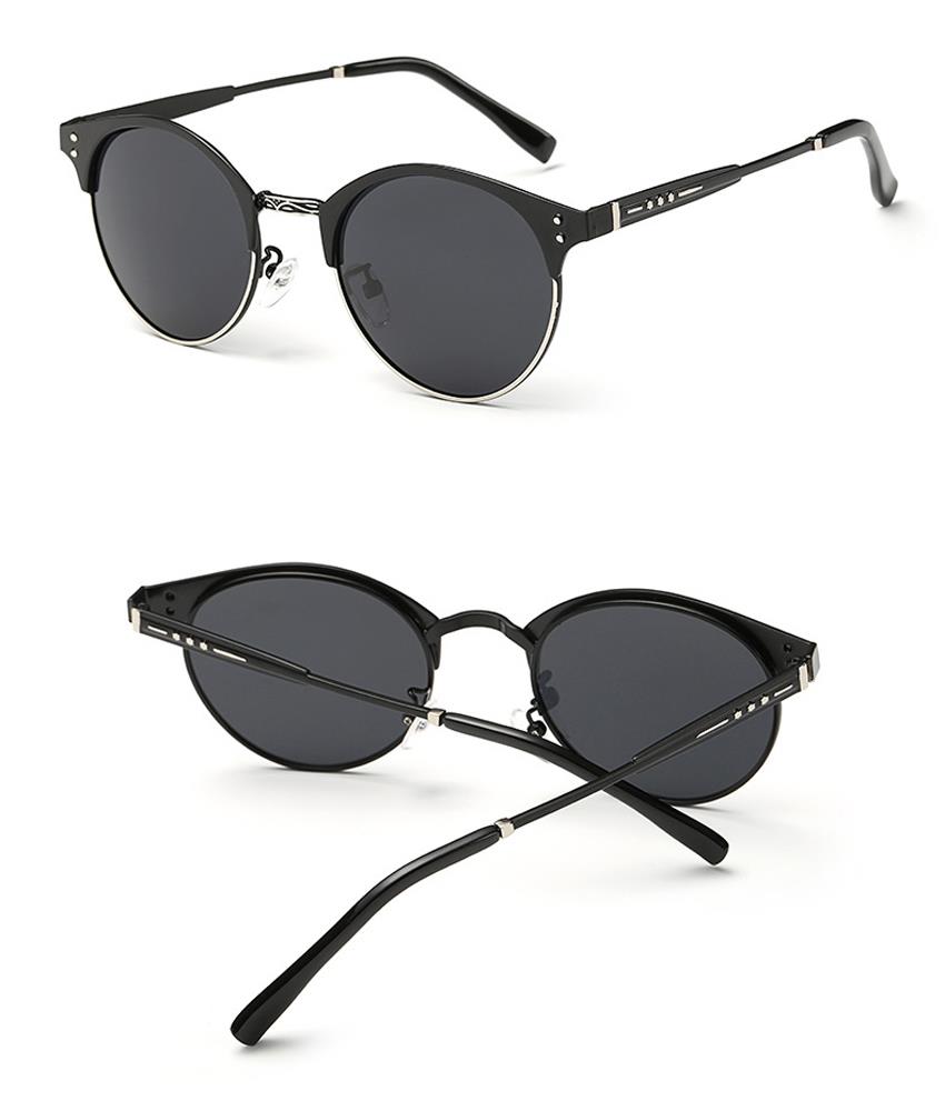 designer self-rim polarized sunglasses