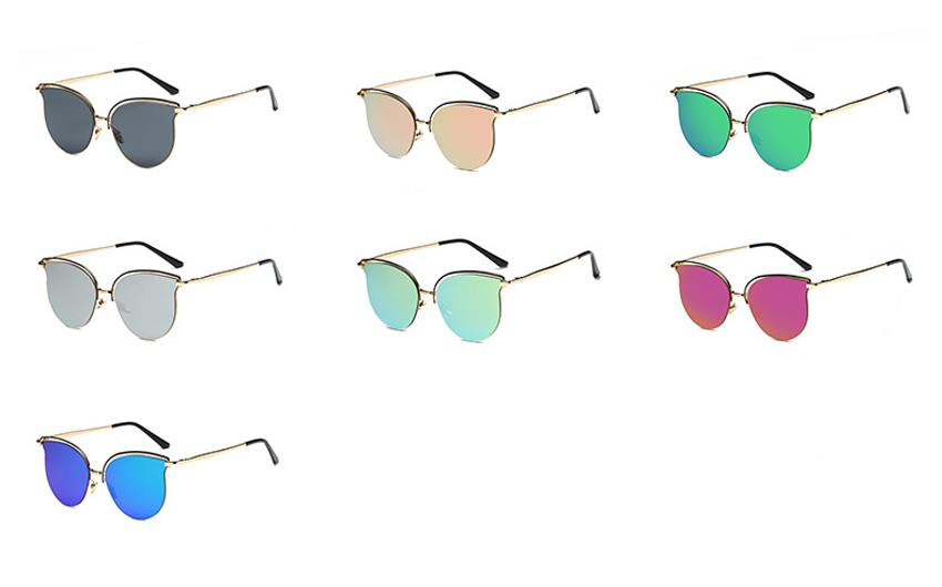 custom cateye metal sunglasses
