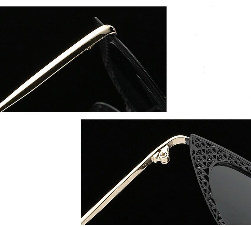 china cateye metal sunglasses factory