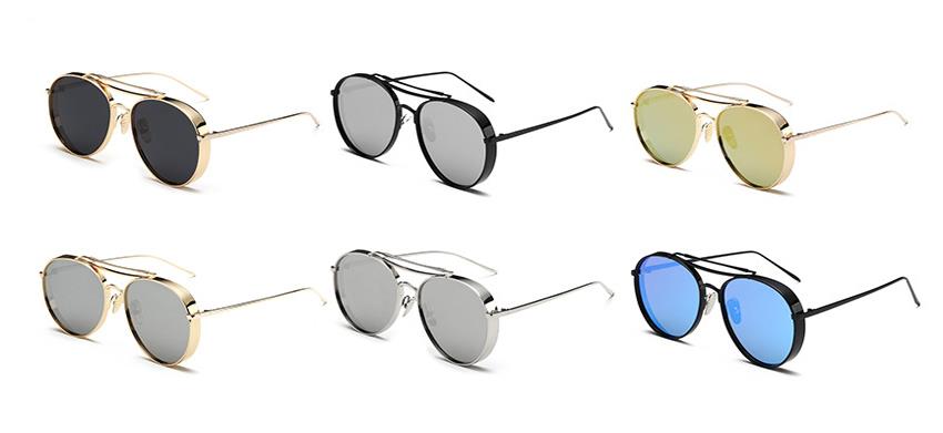 custom round metal sunglasses
