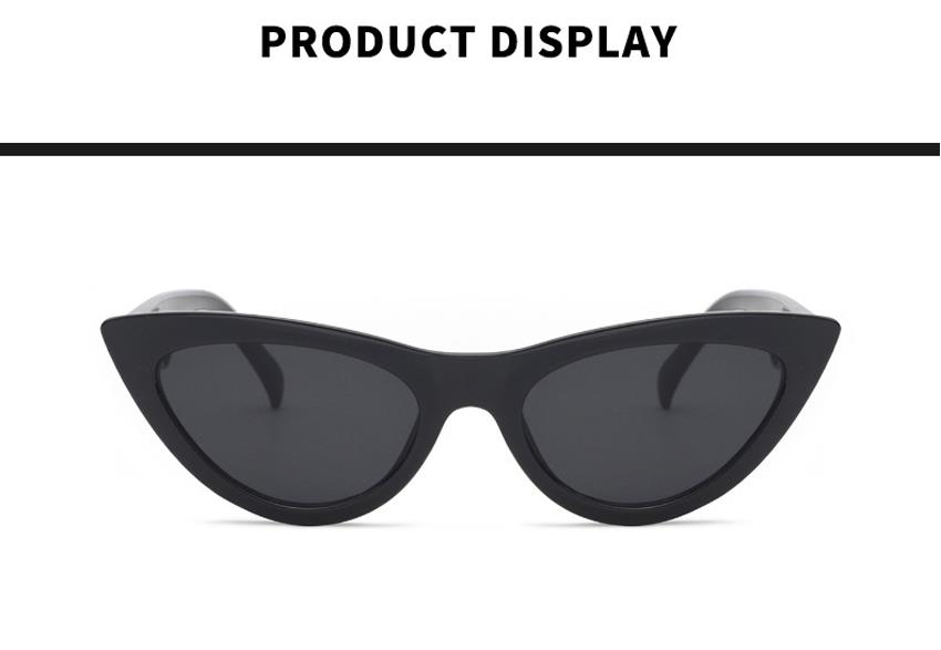 china clout goggle cateye plastic sunglasses