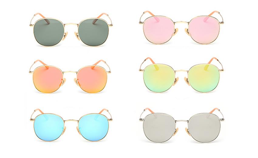 custom colors metal sunglasses
