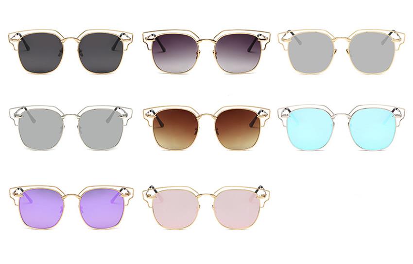 customized high quality metal sunglasses