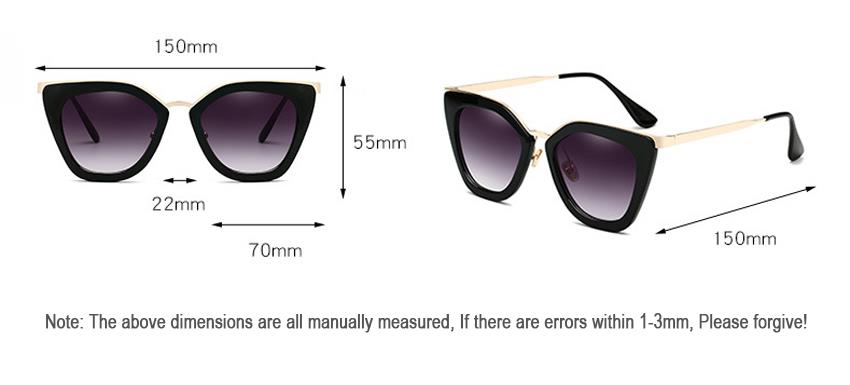 fashion UV400 cat eye sunglasses suppliers