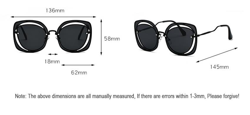 square metal sunglasses suppliers