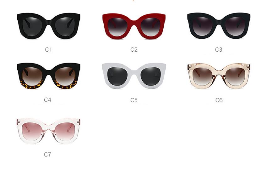 customized cat eye sunglasses