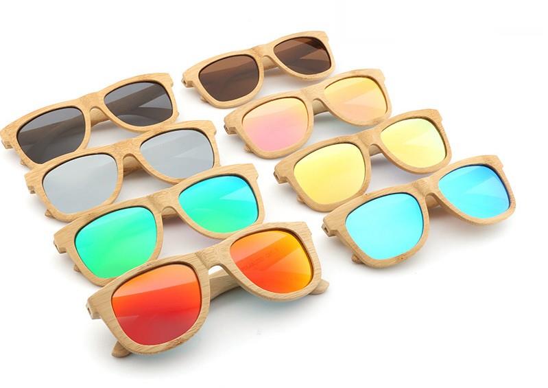 wholesale hand made bamboo sunglasses