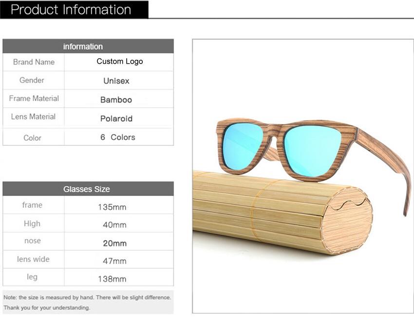 china zebra wooden sunglasses