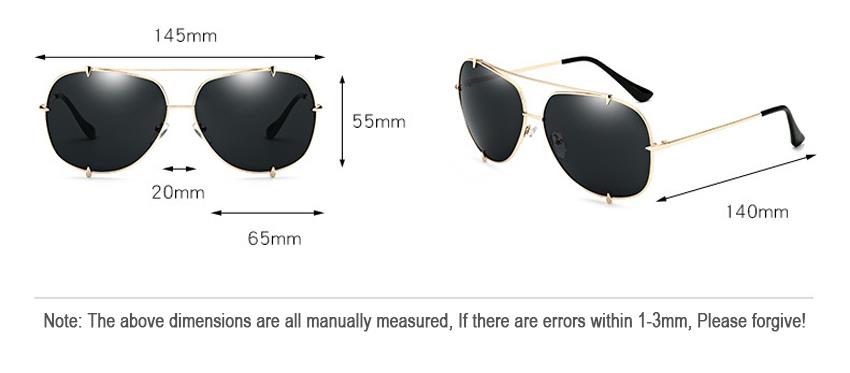 cool unisex metal sunglasses manufacturers