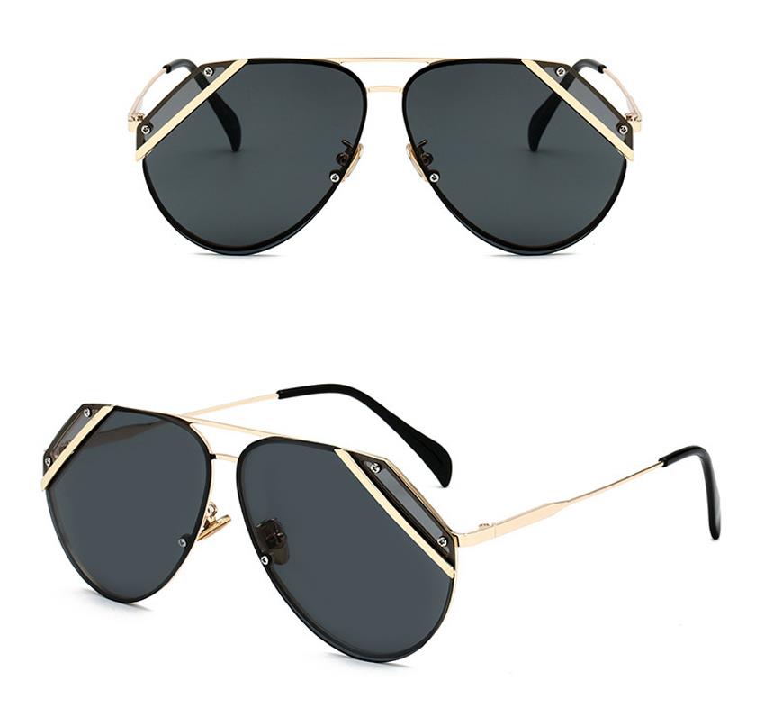 two tone lens metal sunglasses suppliers