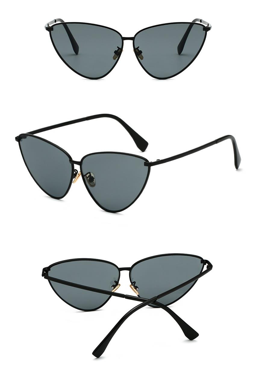wholesale triangle shape cat eye sunglasses