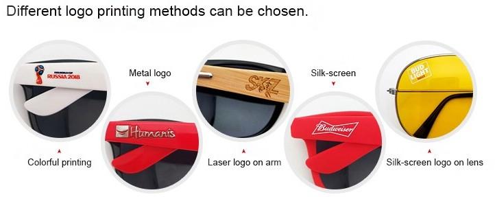 sunglasses custom logo