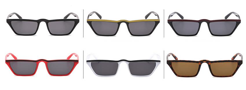 customized eyebrow sunglasses small frame