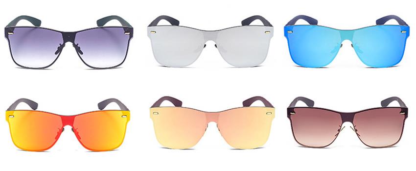 customized one lense sunglasses