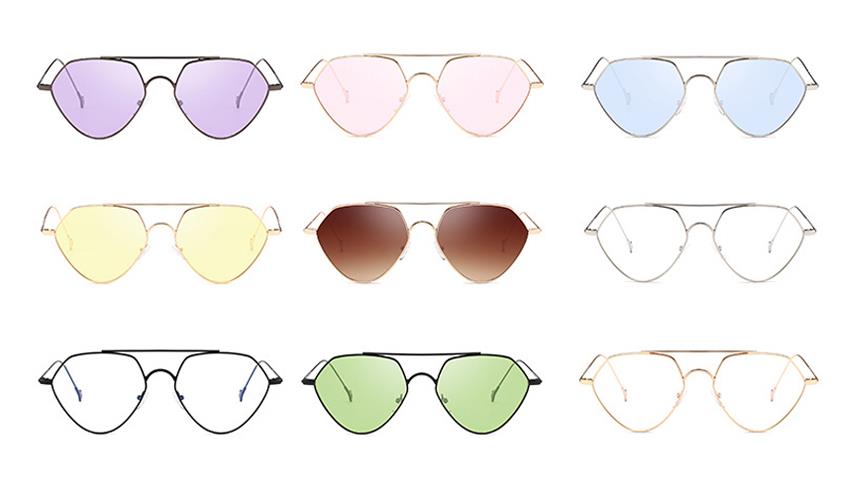customized ocean color sunglasses