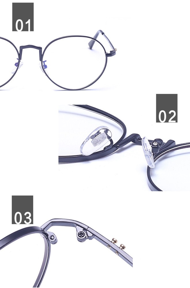 round metal glasses frame factory