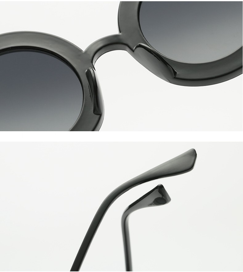 round plastic sunglasses