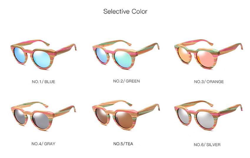 customized Bamboo Sunglasses