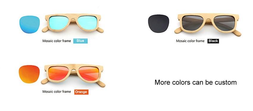 customized wooden sunglasses