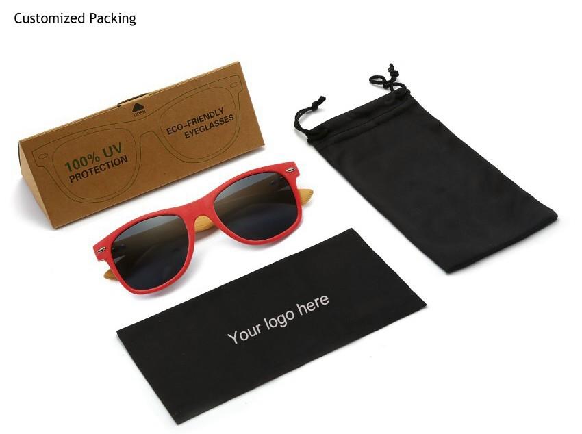 customized packing sunglasses