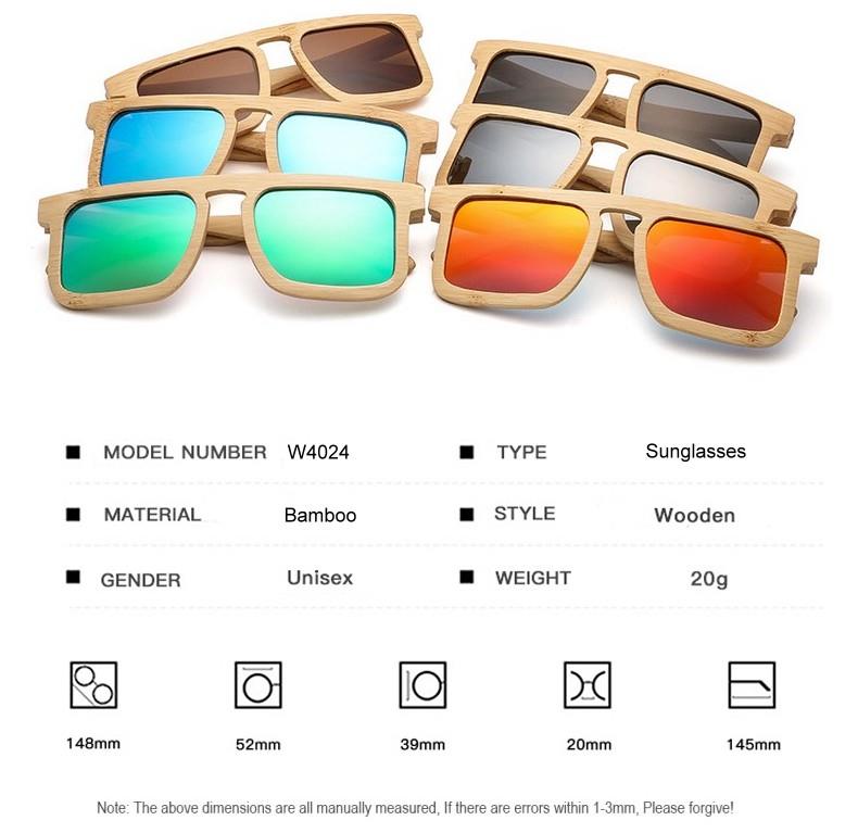 bamboo wooden sunglasses with your logo