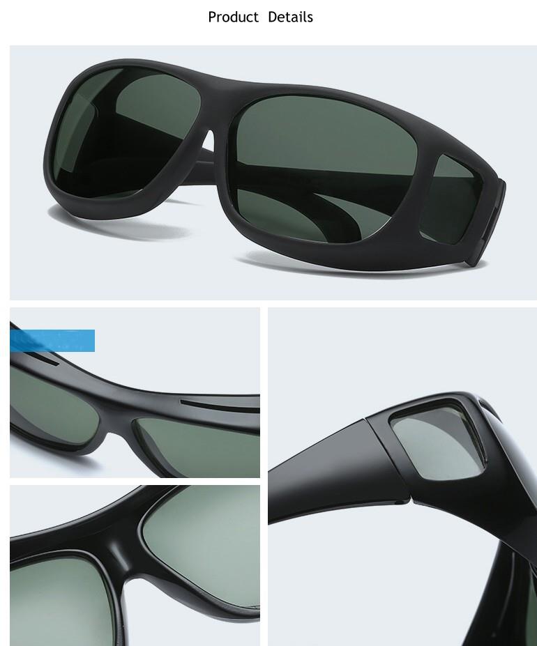 sunglasses over glasses polarized