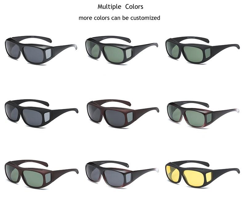 sunglasses over eyeglasses