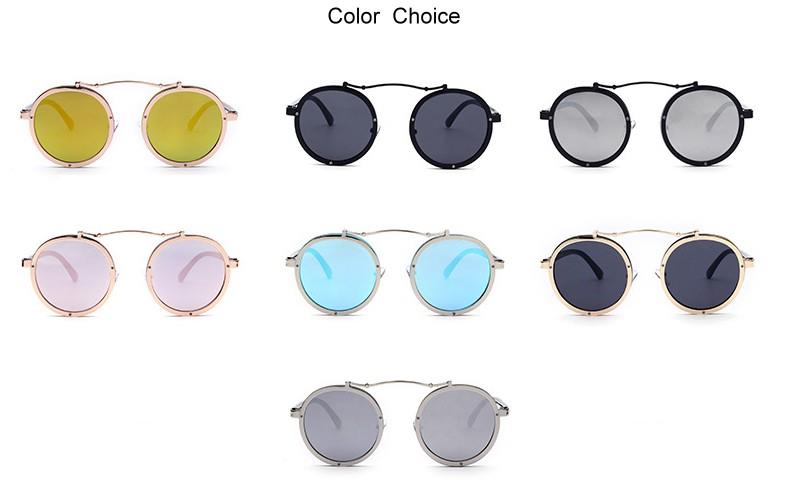 custom round sunglasses