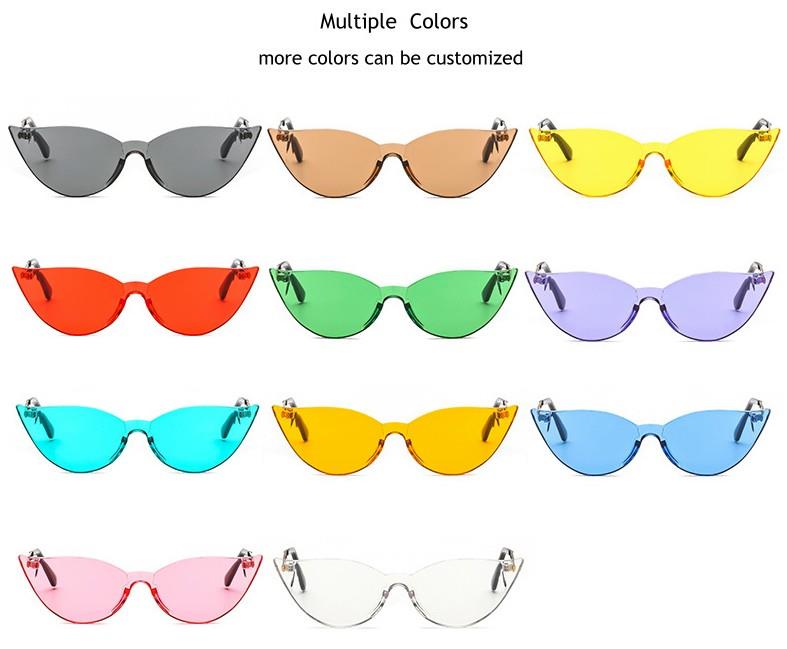 custom color sunglasses cateye