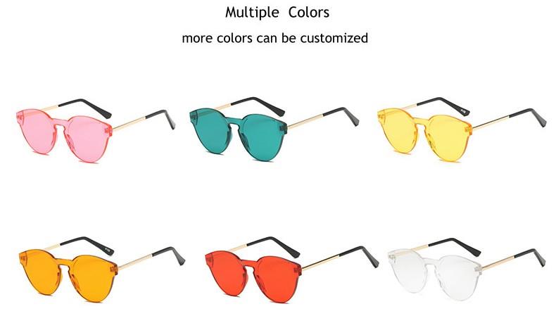 bulk candy color sunglasses metal arms