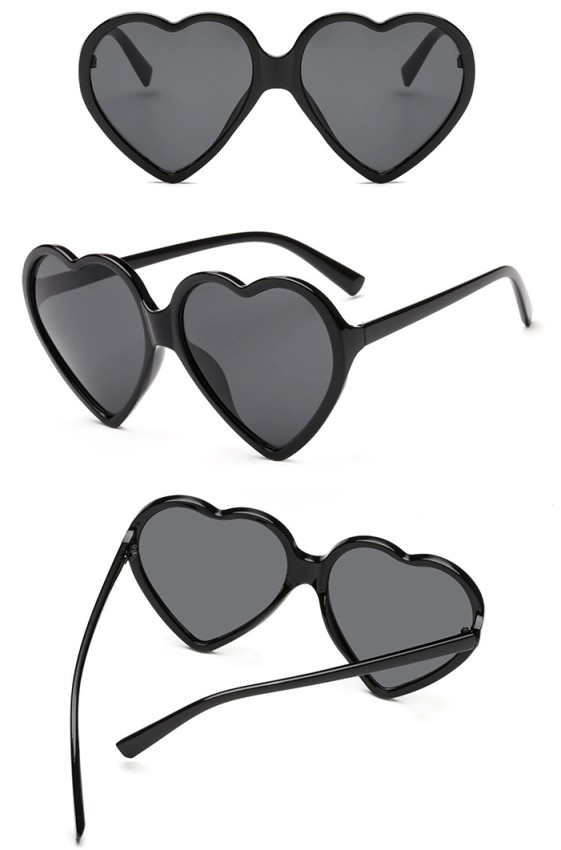 fashion heart shaped sunglasses