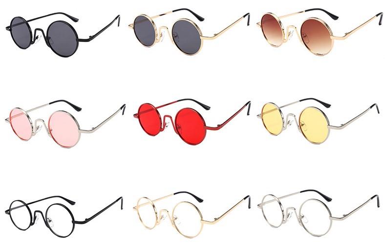 metal round sunglasses custom