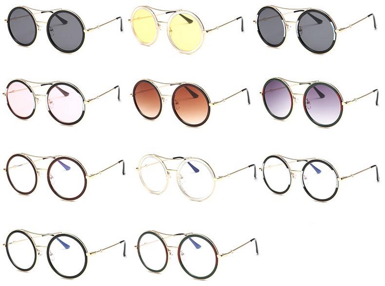 customize round sunglasses