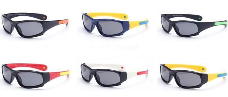 Child sport sunglasses different colors