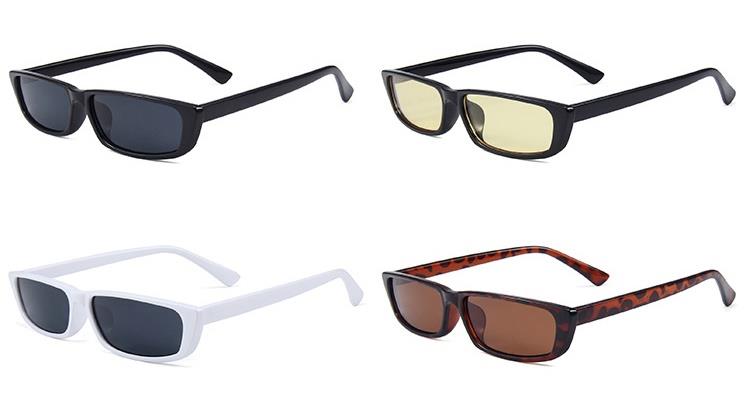 Fashion square sunglasses colors