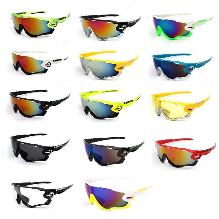 Polarized lens sport sunglasses colorful