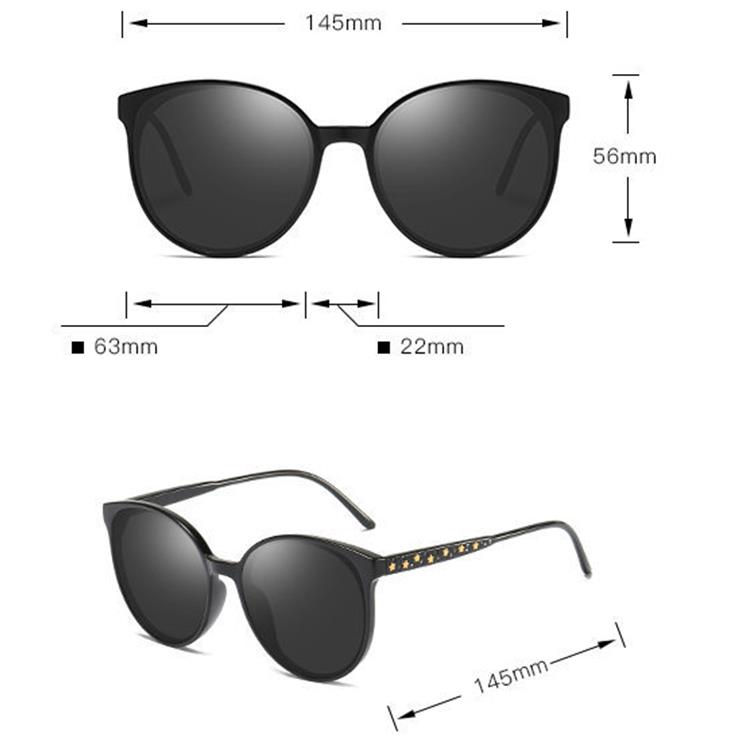 High quality Women Sunglasses Size