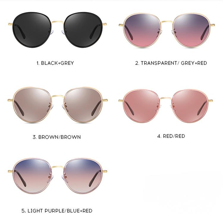 Round Metal Sunglasses colors