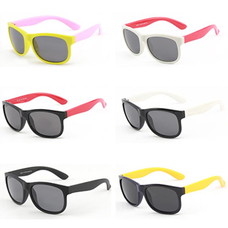 Kids Silicone Sunlgasses Good Quality Colors