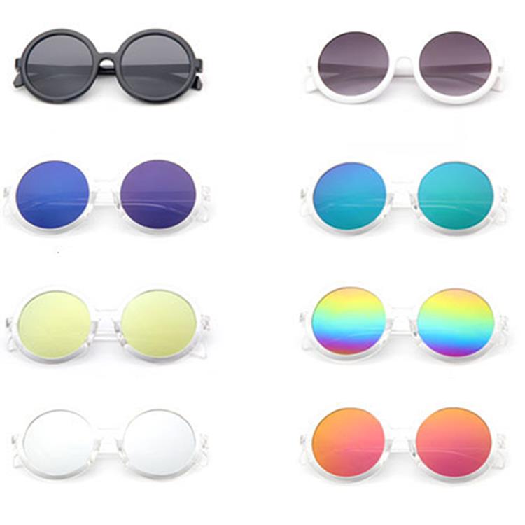 Promotion Round Black sunglasses colors