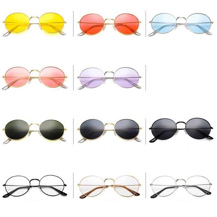 Promotion Round Metal Sunglasses Colors
