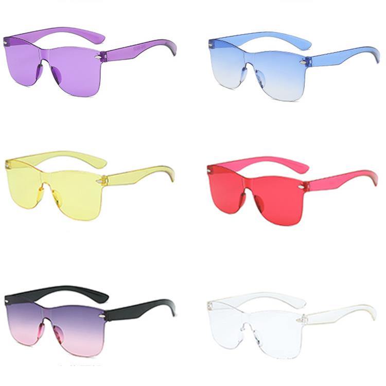 Over-size promotion colorful sunglasses