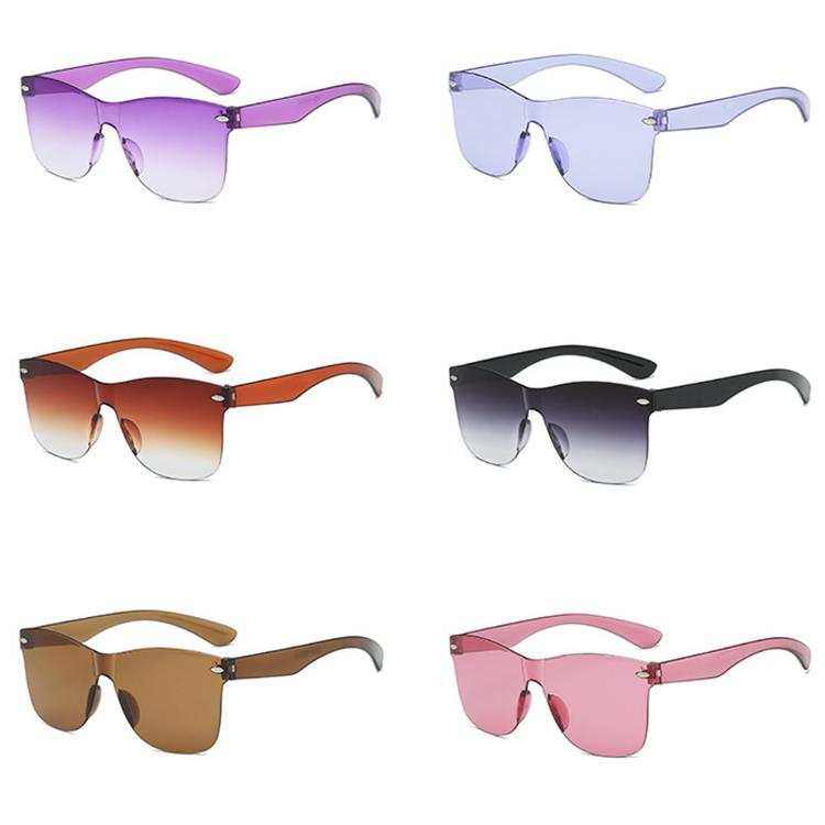 Over-size promotion sunglasses colorful
