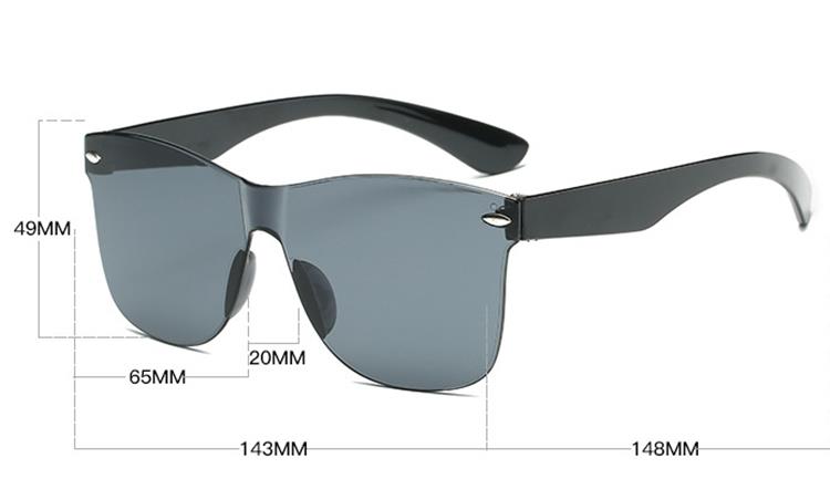 Promotion One lens sunglasses size