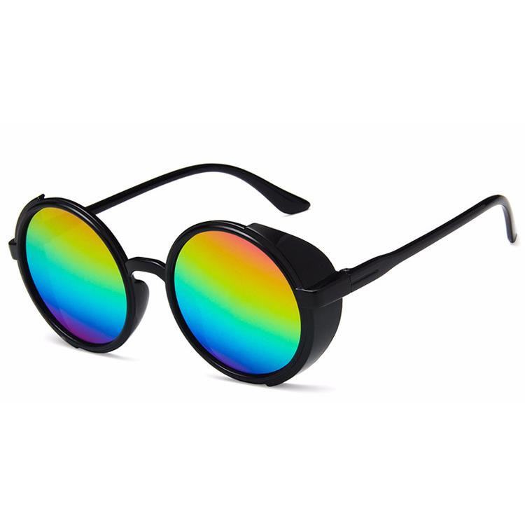 Promotion Round Punk Plastic Sunglasses