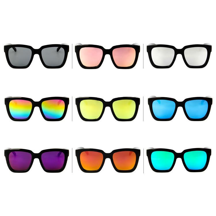 Square Promotion Plastic Sunglasses Colors